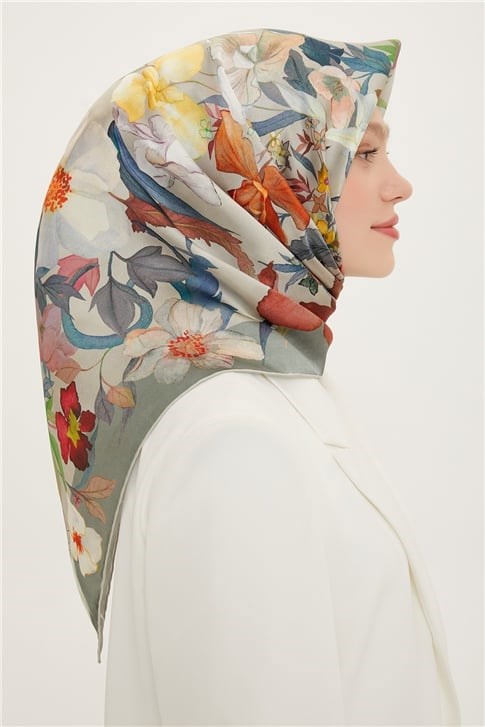 Armine Twill İpek Eşarp 22Ya8746 32