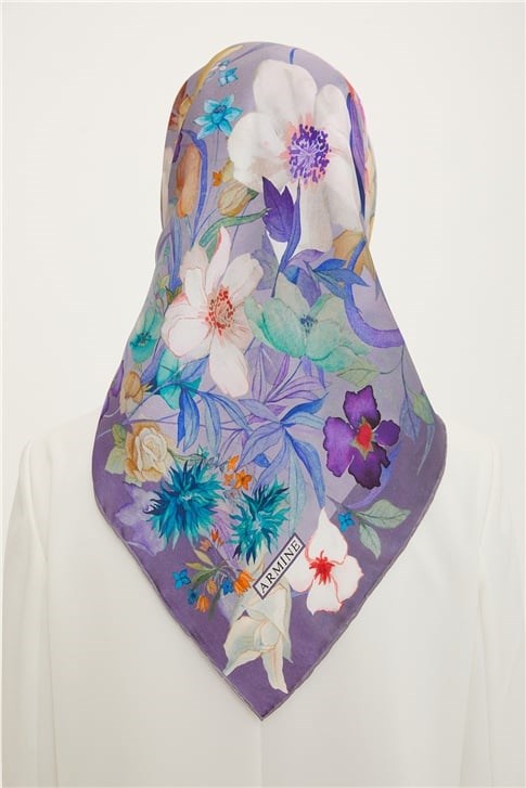 Armine Twill İpek Eşarp 22Ya8746 51