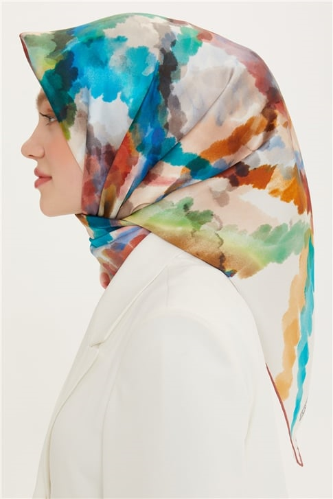 Armine Twill İpek Eşarp 22Ya8747 05