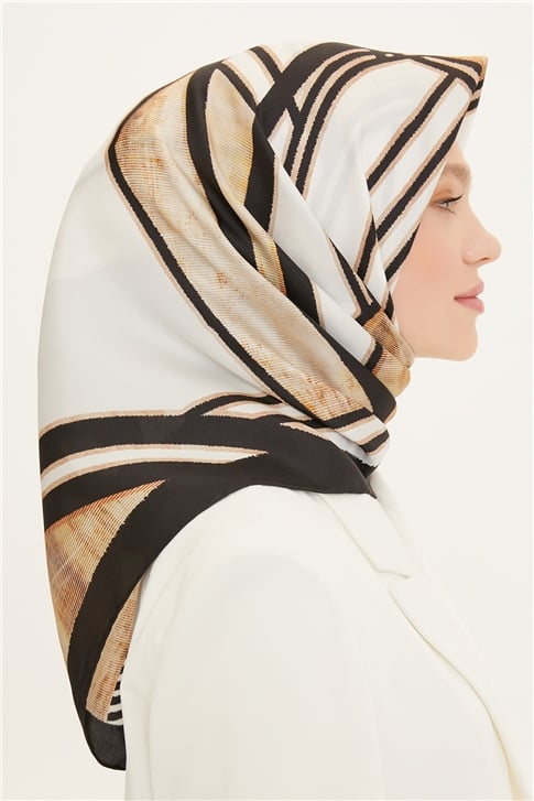 Armine Twill İpek Eşarp 22Ya8749 09
