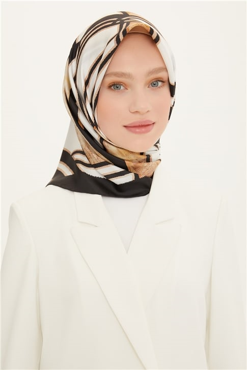 Armine Twill İpek Eşarp 22Ya8749 09