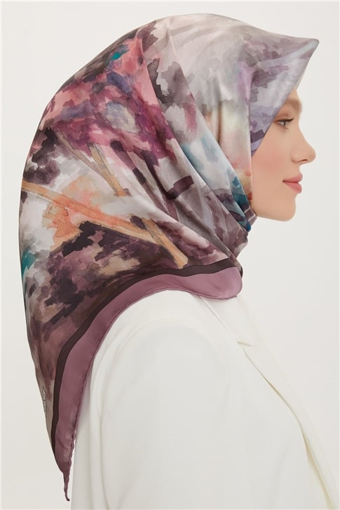 Armine Twill İpek Eşarp 22Ya8750 54
