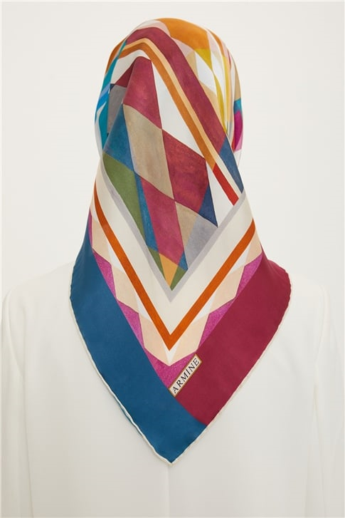 Armine Twill İpek Eşarp 22Ya8752 01