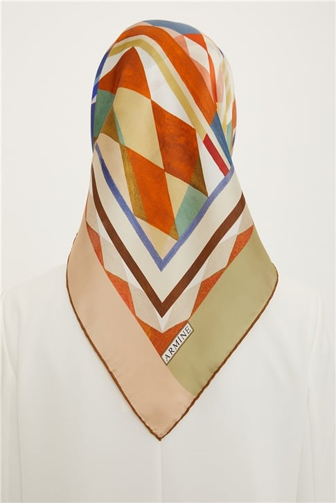 Armine Twill İpek Eşarp 22Ya8752 32