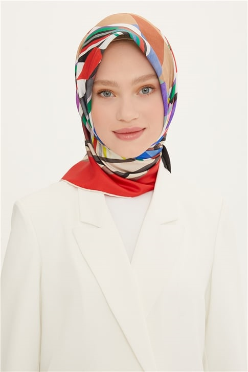 Armine Twill İpek Eşarp 22Ya8752 52