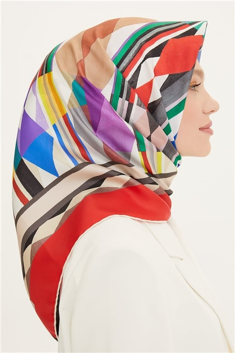 Armine Twill İpek Eşarp 22Ya8752 52