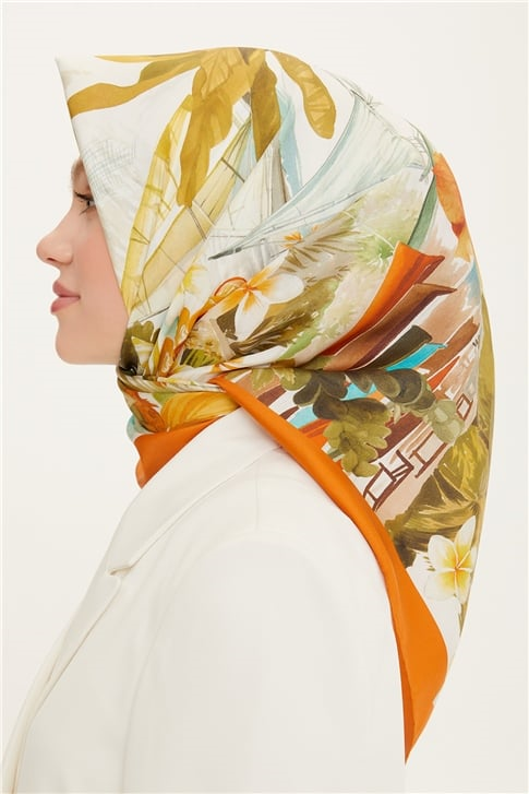 Armine Twill İpek Eşarp 22Ya8754 31