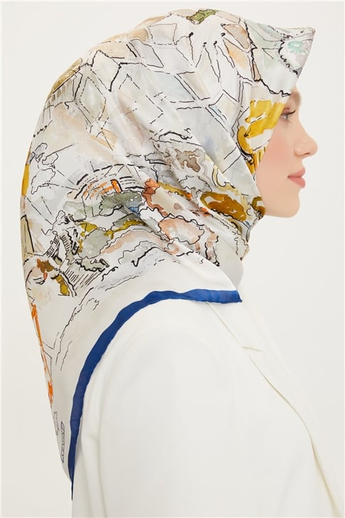 Armine Twill İpek Eşarp 22Ya8755 32