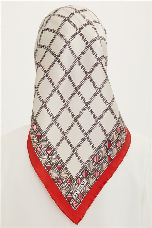 Armine Twill İpek Eşarp 22Ya8756 01