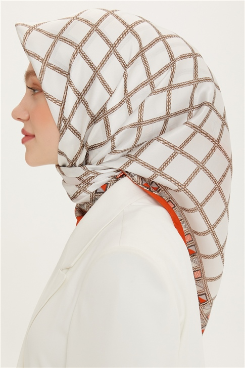 Armine Twill İpek Eşarp 22Ya8756 03