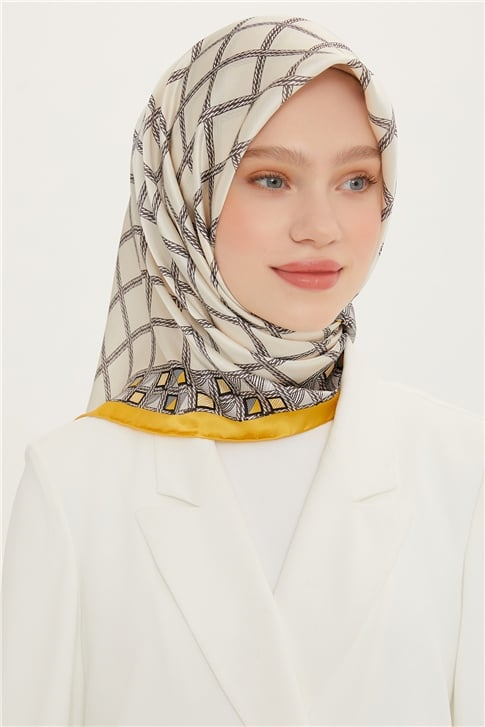 Armine Twill İpek Eşarp 22Ya8756 34