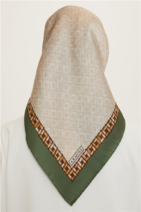 Armine Twill İpek Eşarp 22Ya8758 34