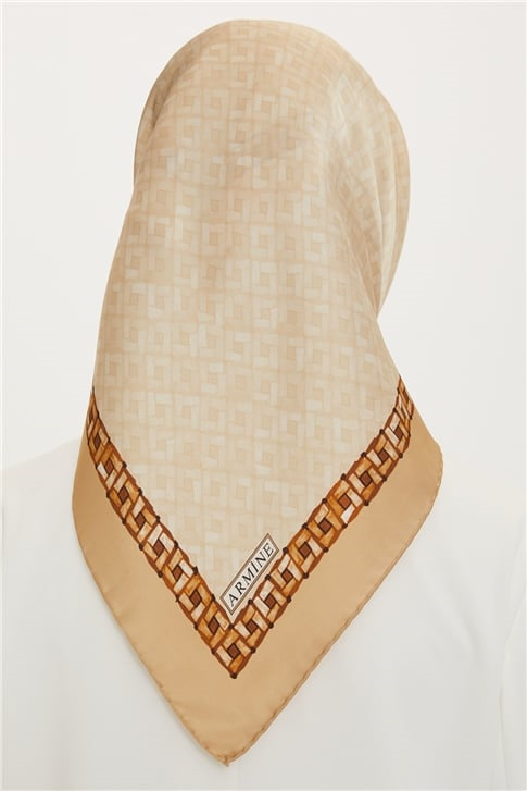 Armine Twill İpek Eşarp 22Ya8758 40