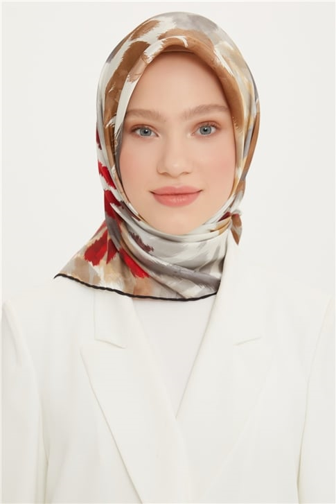 Armine Twill İpek Eşarp 22Ya8759 32