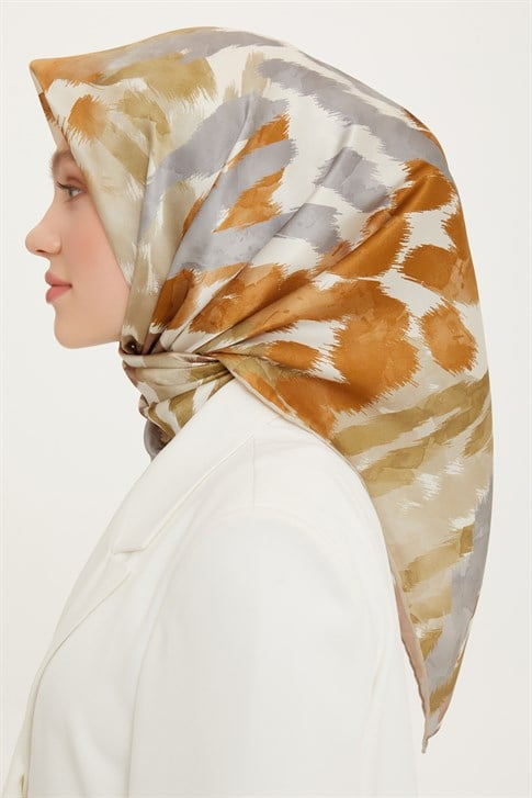Armine Twill İpek Eşarp 22Ya8759 33