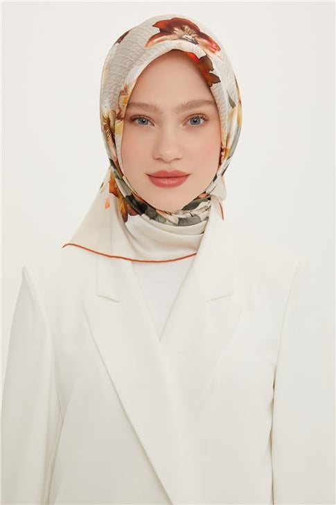 Armine Twill İpek Eşarp 22Ya8761 06