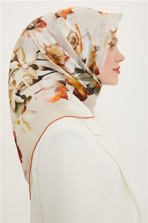 Armine Twill İpek Eşarp 22Ya8761 06