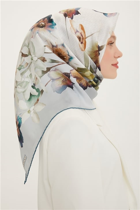 Armine Twill İpek Eşarp 22Ya8761 33
