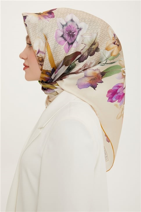 Armine Twill İpek Eşarp 22Ya8761 34