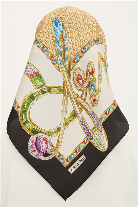 Armine Twill İpek Eşarp 22Ya8762 20