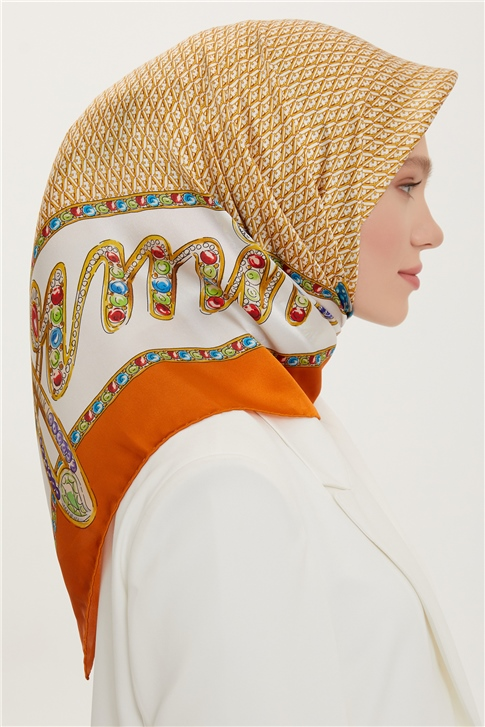 Armine Twill İpek Eşarp 22Ya8762 21