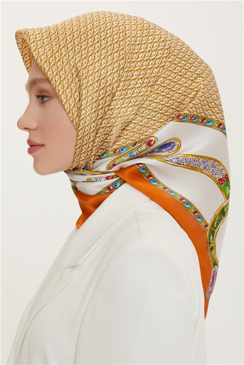 Armine Twill İpek Eşarp 22Ya8762 21
