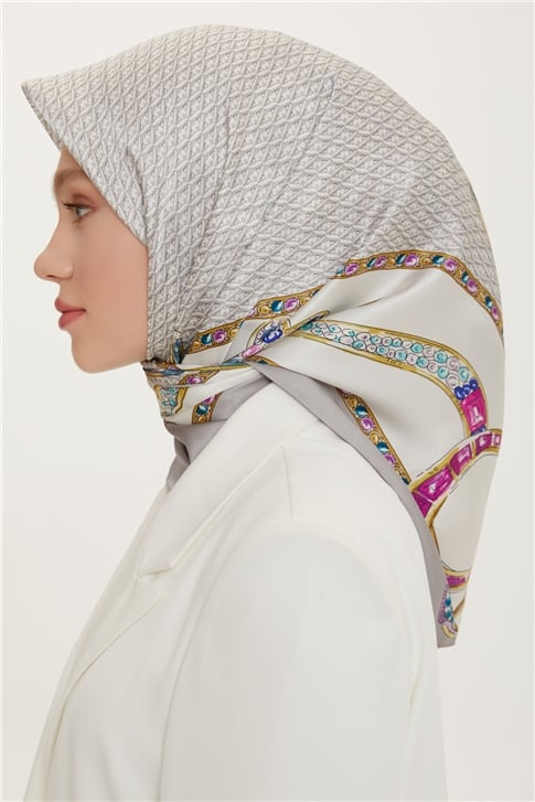Armine Twill İpek Eşarp 22Ya8762 31