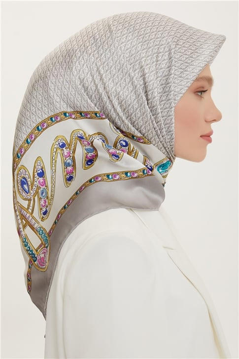 Armine Twill İpek Eşarp 22Ya8762 31