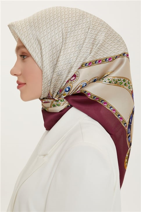 Armine Twill İpek Eşarp 22Ya8762 37