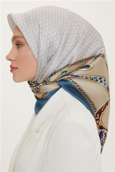 Armine Twill İpek Eşarp 22Ya8762 38