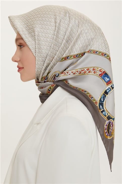 Armine Twill İpek Eşarp 22Ya8762 39