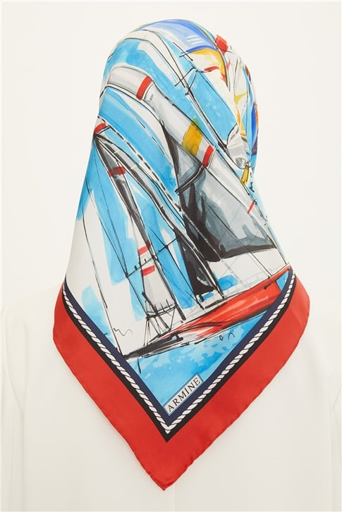 Armine Twill İpek Eşarp 22Ya8763 09