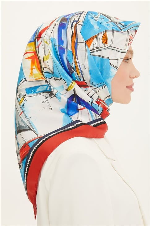 Armine Twill İpek Eşarp 22Ya8763 09