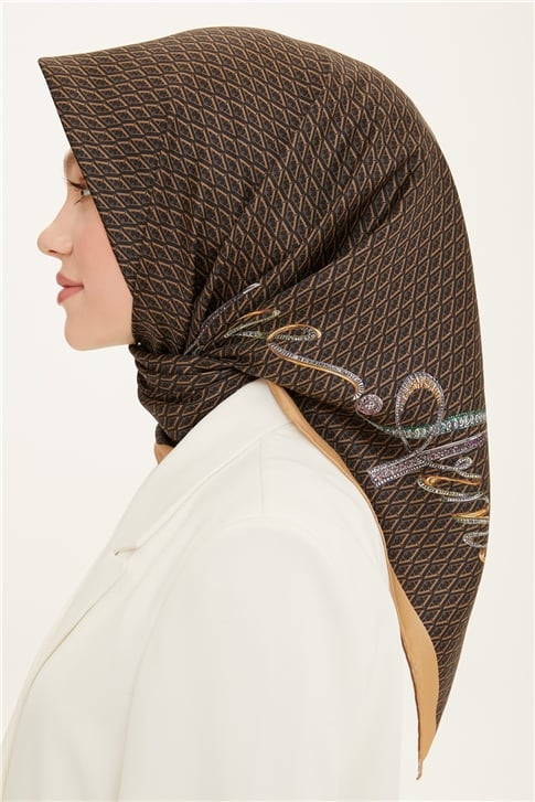 Armine Twill İpek Eşarp 22Ya8769 06