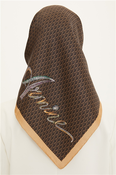 Armine Twill İpek Eşarp 22Ya8769 06