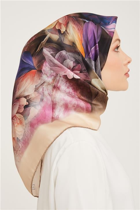 Armine Twill İpek Eşarp 23Ka9001 58 36