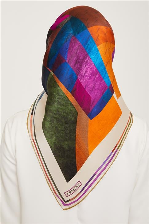 Armine Twill İpek Eşarp 23Ka9002 32
