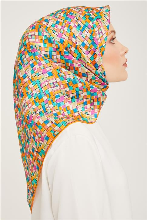 Armine Twill İpek Eşarp 23Ka9004 22 02