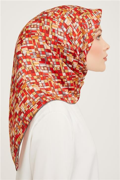 Armine Twill İpek Eşarp 23Ka9004 22 06