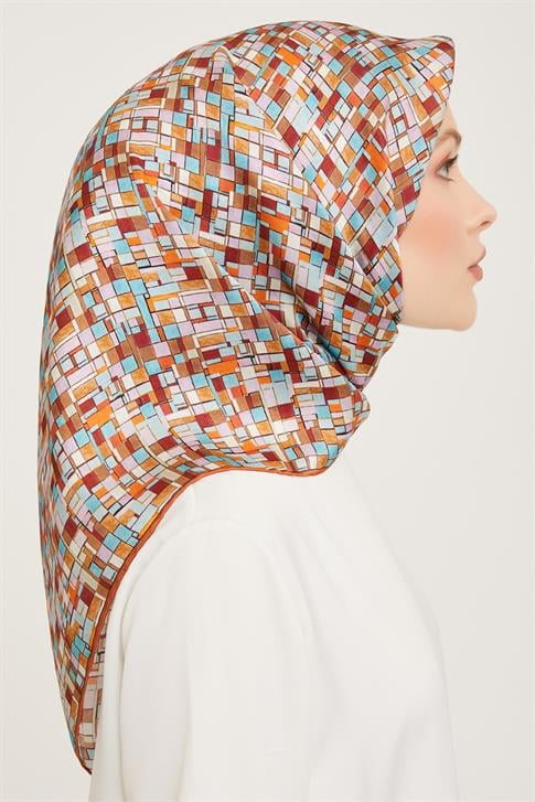 Armine Twill İpek Eşarp 23Ka9004 22 07