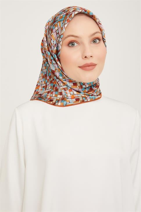 Armine Twill İpek Eşarp 23Ka9004 22 07