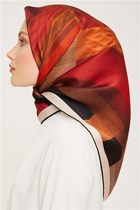 Armine Twill İpek Eşarp 23Ka9009 05
