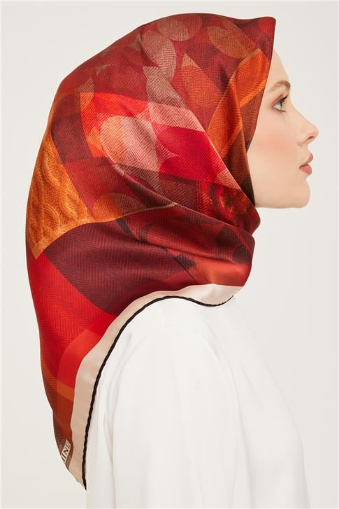 Armine Twill İpek Eşarp 23Ka9009 05