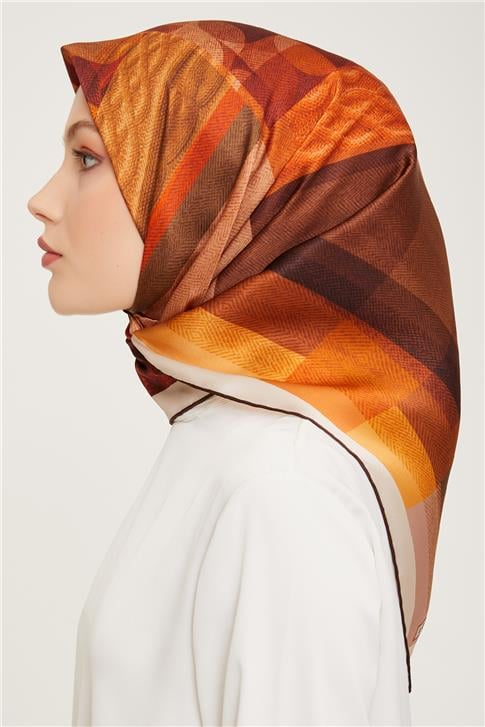 Armine Twill İpek Eşarp 23Ka9009 06