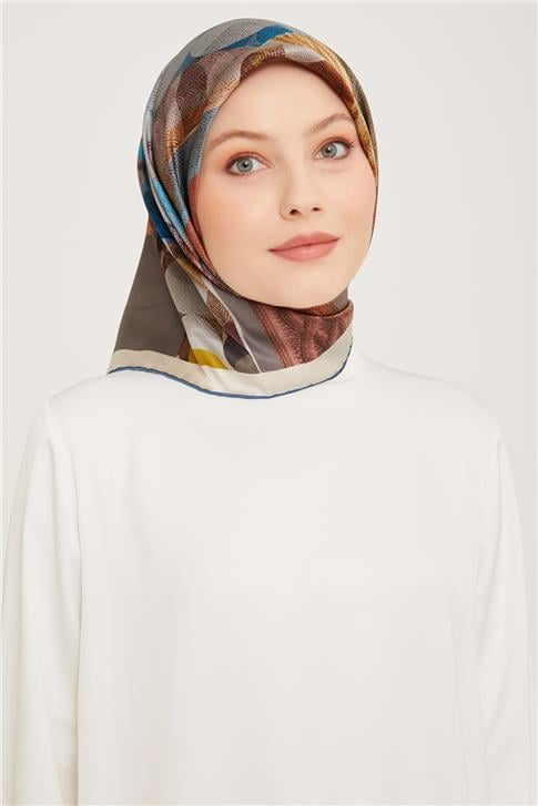 Armine Twill İpek Eşarp 23Ka9009 08