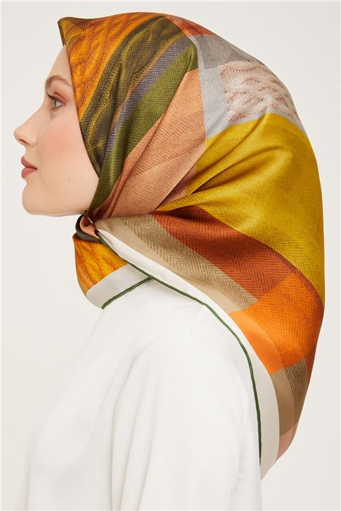 Armine Twill İpek Eşarp 23Ka9009 57