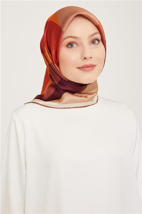 Armine Twill İpek Eşarp 23Ka9010 09