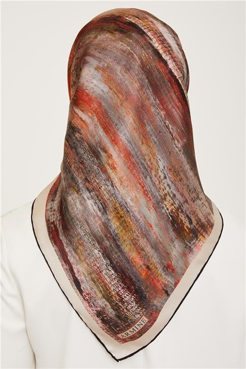 Armine Twill İpek Eşarp 23Ka9012 01