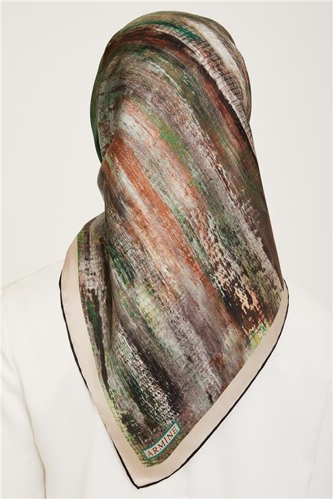Armine Twill İpek Eşarp 23Ka9012 02