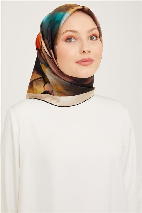 Armine Twill İpek Eşarp 23Ka9014 34 04